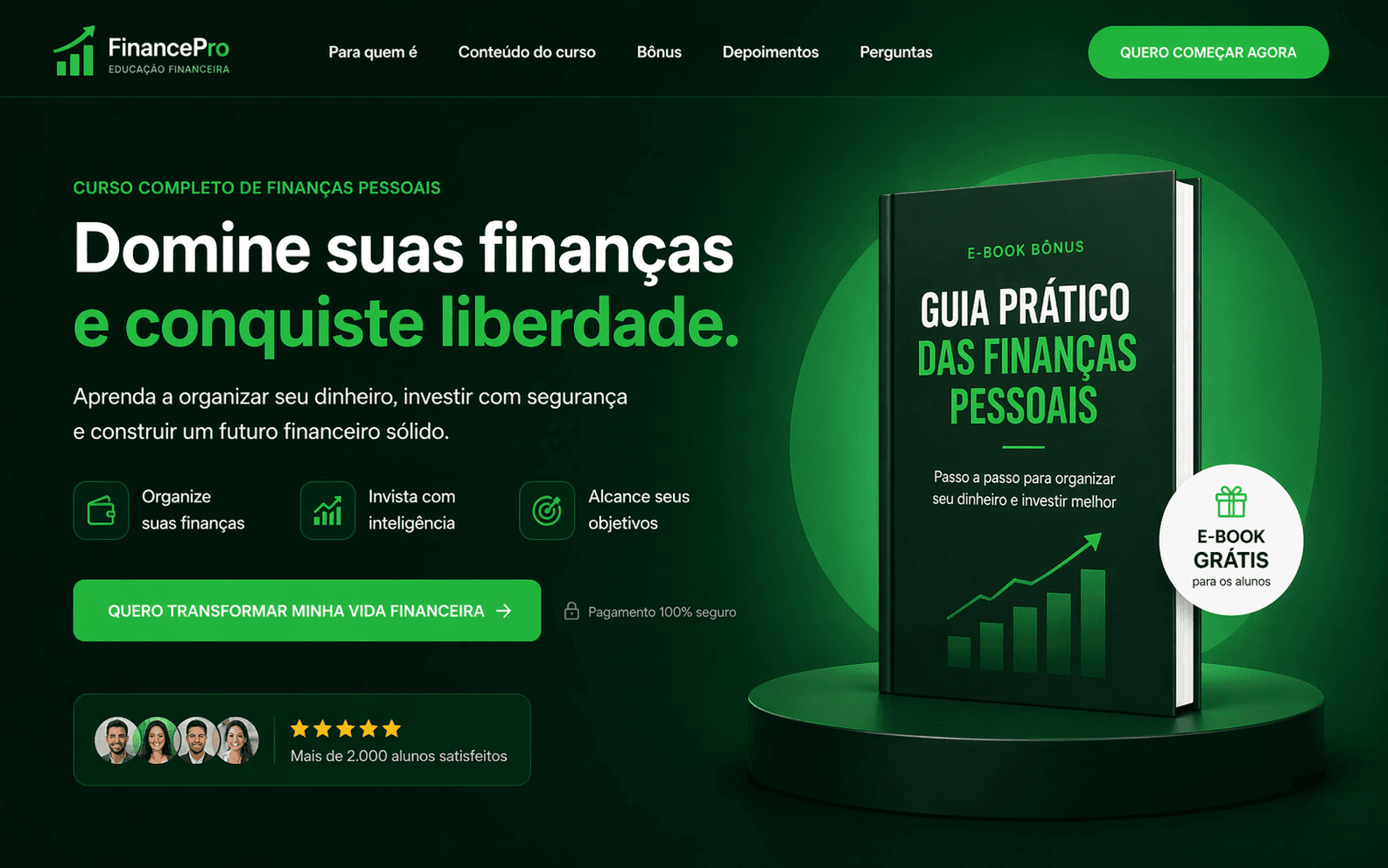 Case 01 · Site desenvolvido pela Lumian