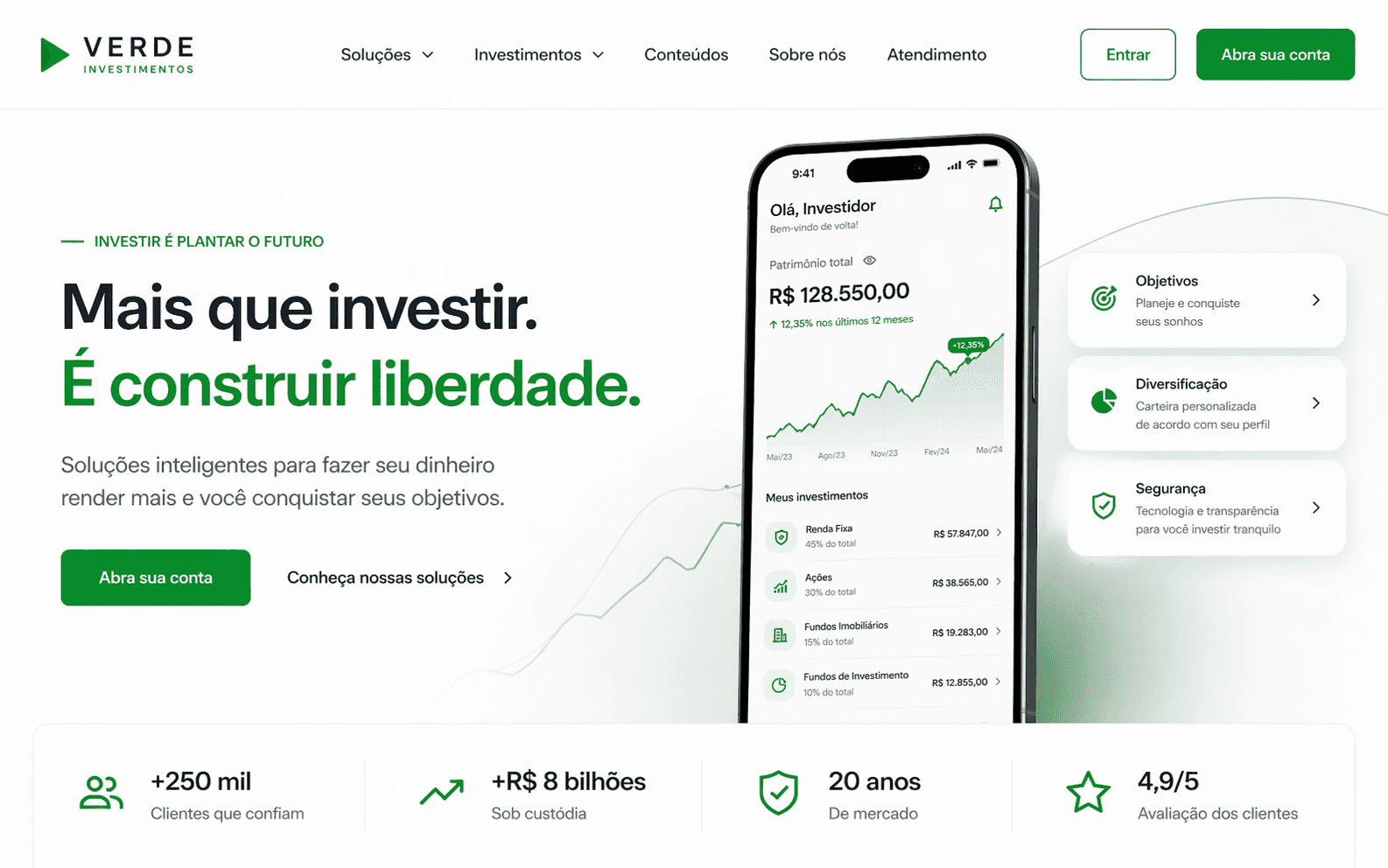 Case 02 · Site desenvolvido pela Lumian