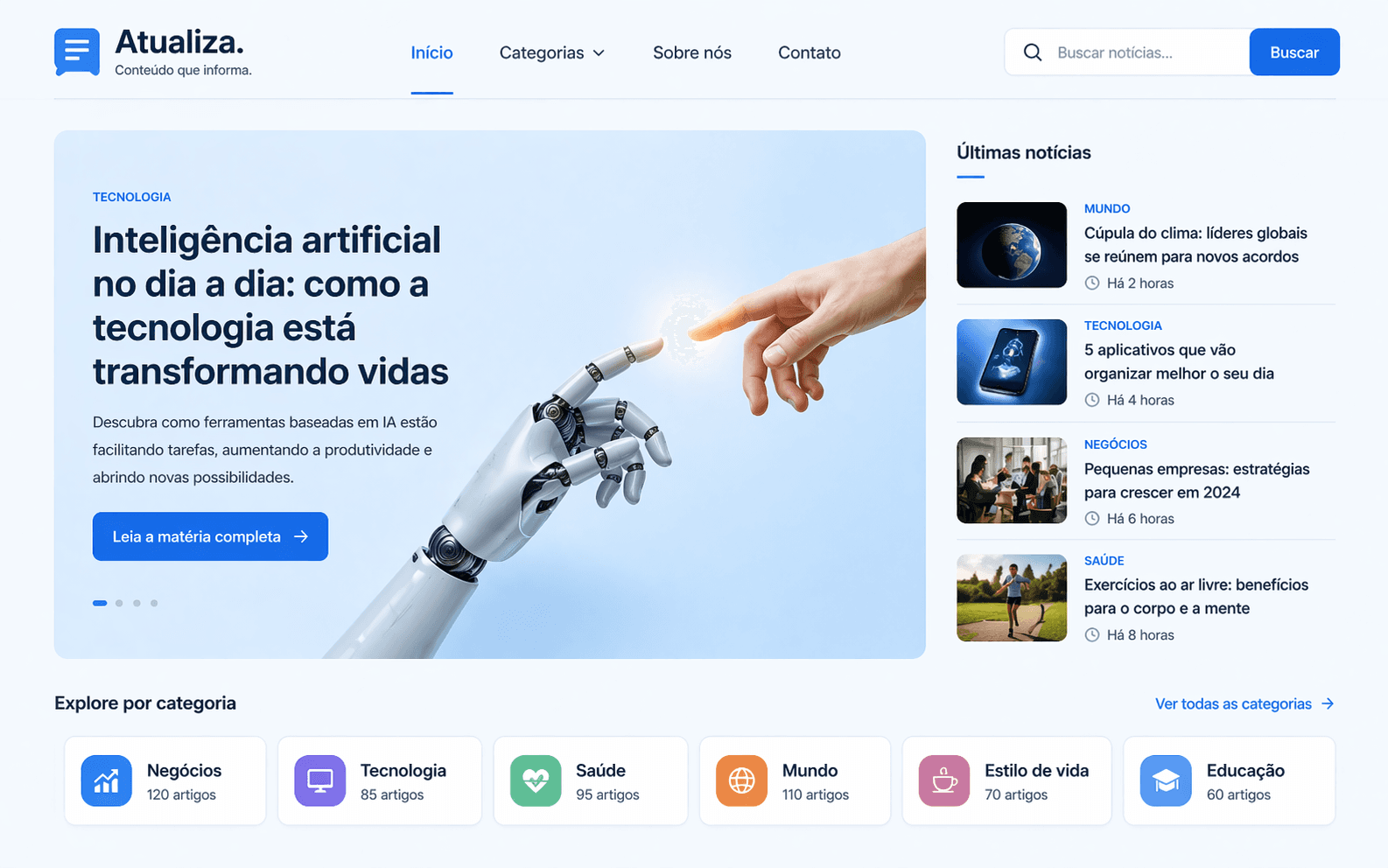Case 05 · Site desenvolvido pela Lumian
